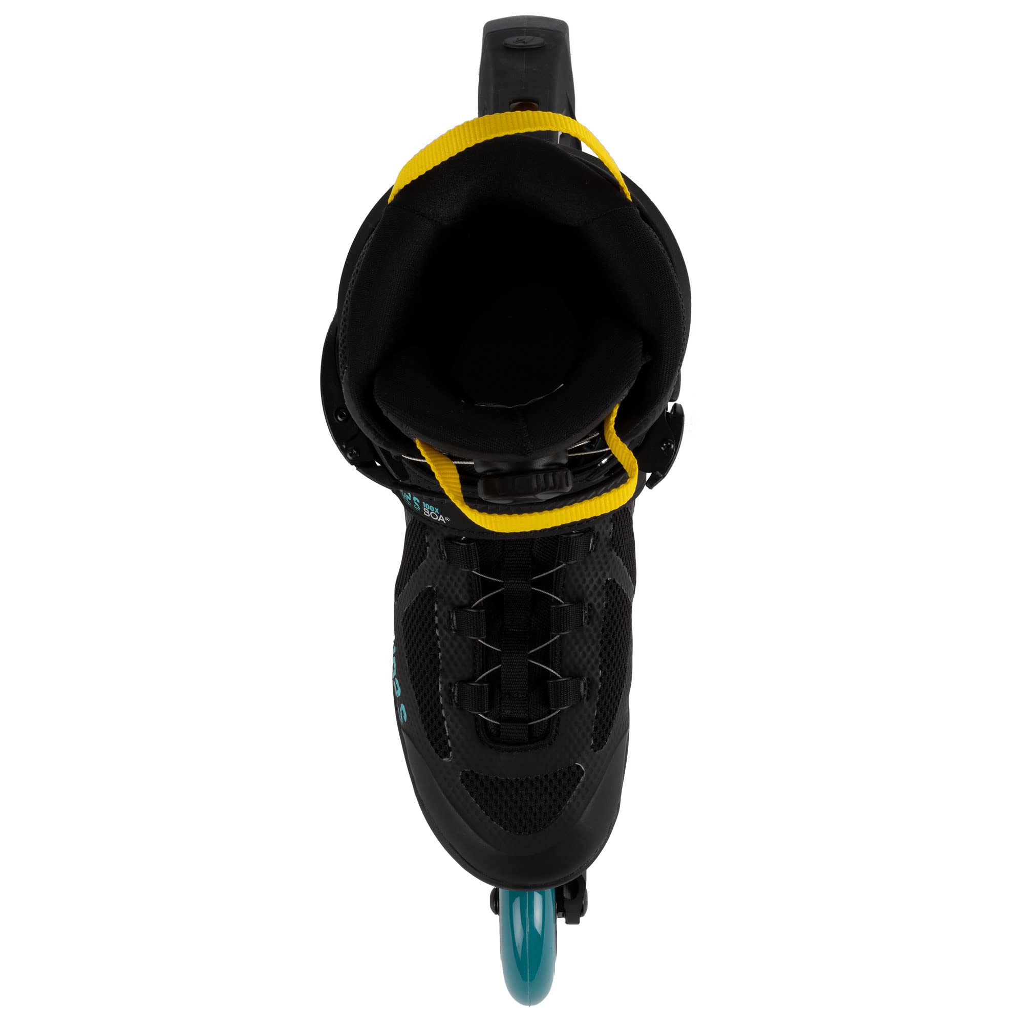 k2-vo2-s-100-x-boa-inline-skates-2025-black-blue-yellow image 5