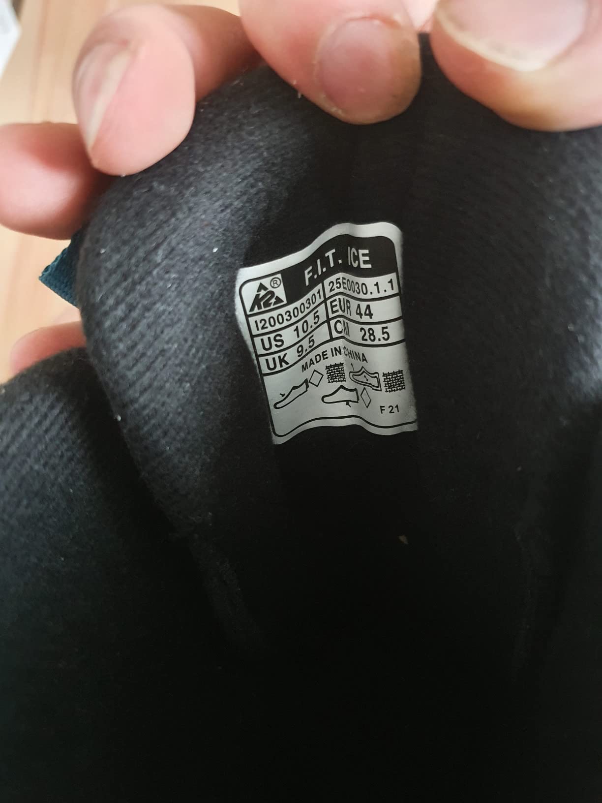 Wie Turnschuhe auf Eis