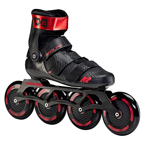 k2-redline-110-inline-skate-2025-black-red-marathon-speed-skate image 7