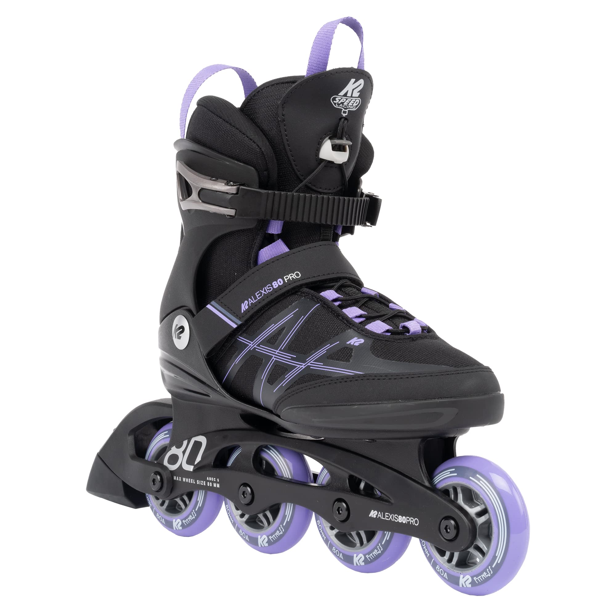 k2-alexis-80-pro-inline-skates-damen-fitness-skates-mit-speed-lacing image 1