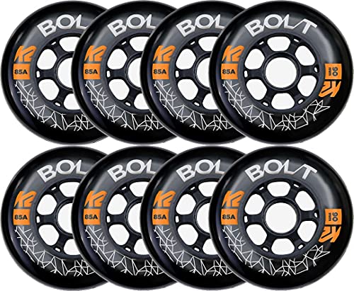 k2-bolt-90-mm-85a-inline-rollen-8er-pack-mit-ilq-9 image 4