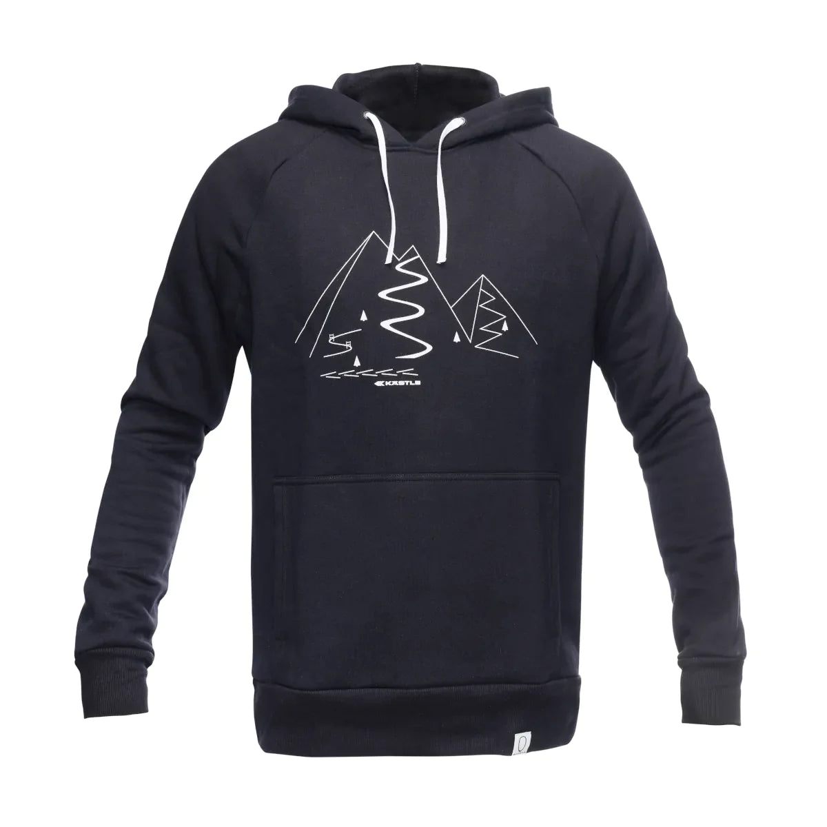 k-stle-hoody-mountain-men-kapuzenpullover-schwarz image 1