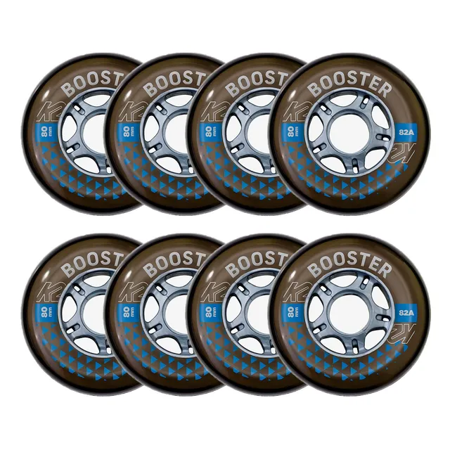 k2-booster-80mm-82a-8-wheel-pack-mit-ilq7-ersatzrollen image 1