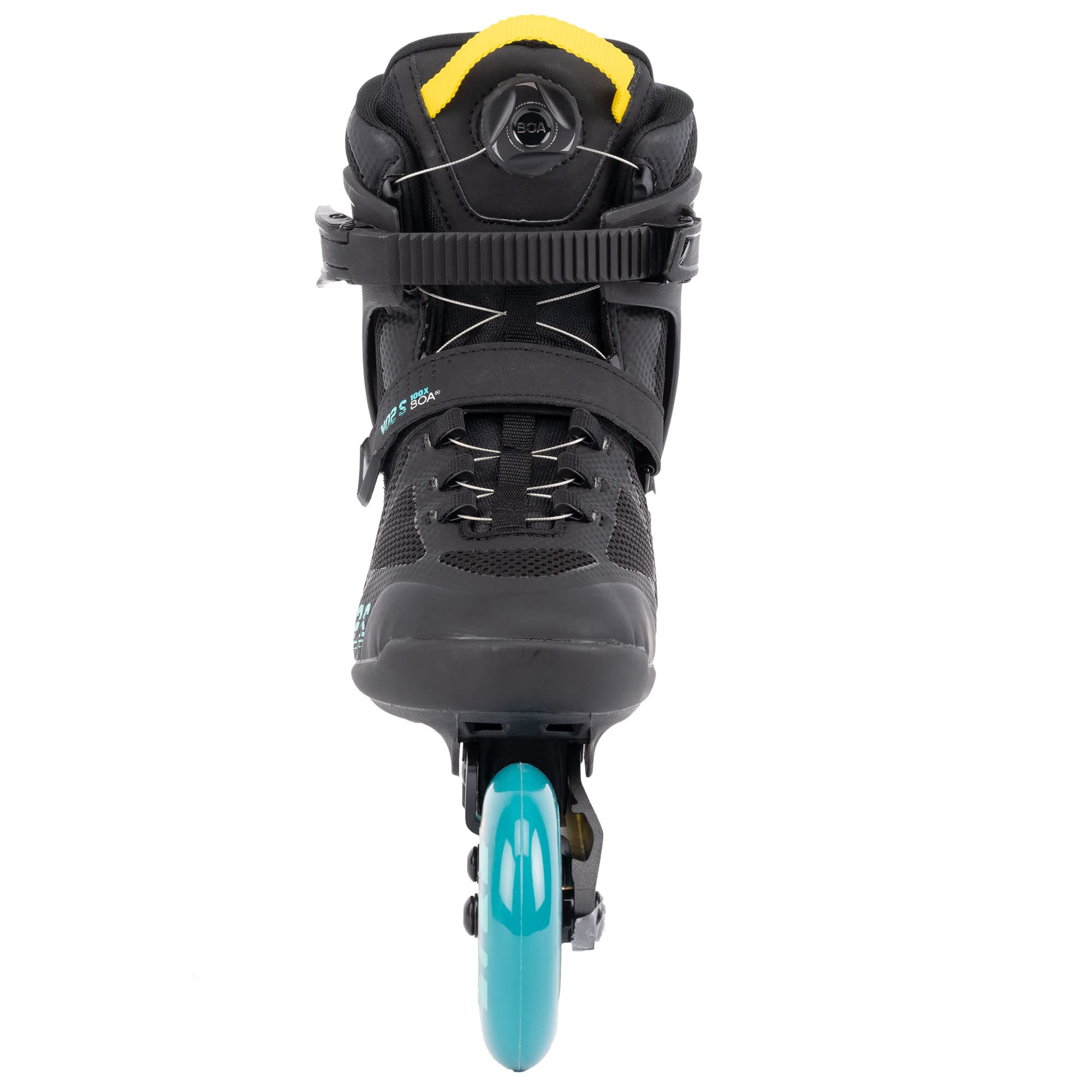 k2-vo2-s-100-x-boa-inline-skates-2025-black-blue-yellow image 4