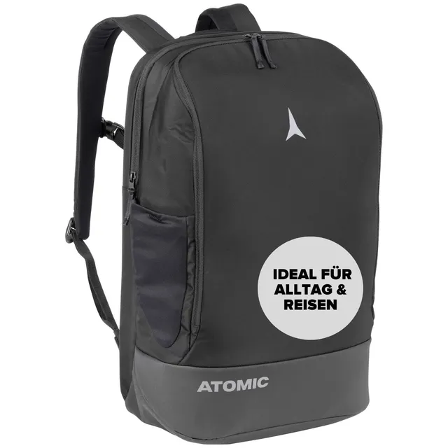 atomic-travel-pack-rucksack-schwarz-17-zoll-laptopfach-schuhfach image 1