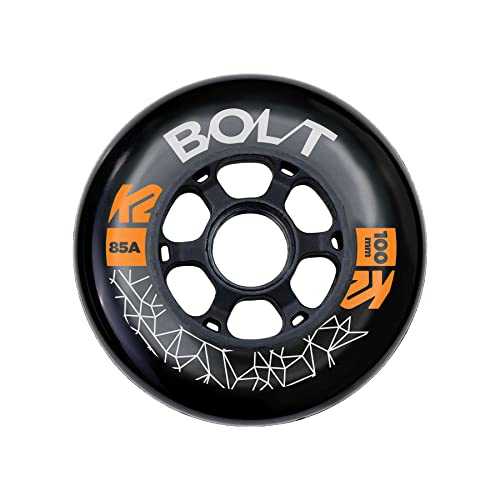 k2-bolt-100-mm-85a-4-wheel-pack-inline-rollen-schwarz image 3