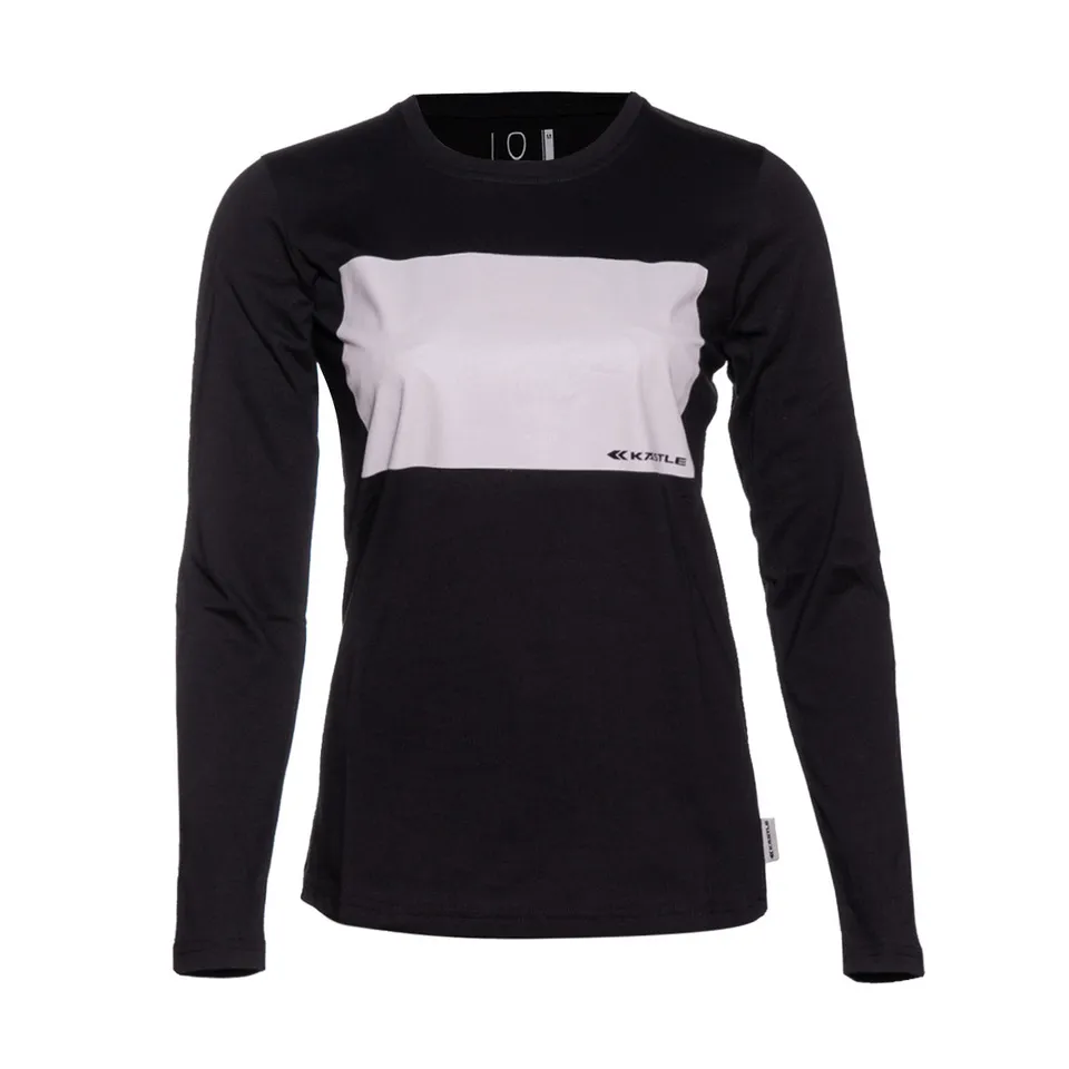 k-stle-longsleeve-light-bar-women-langarmshirt-damen-schwarz image 1