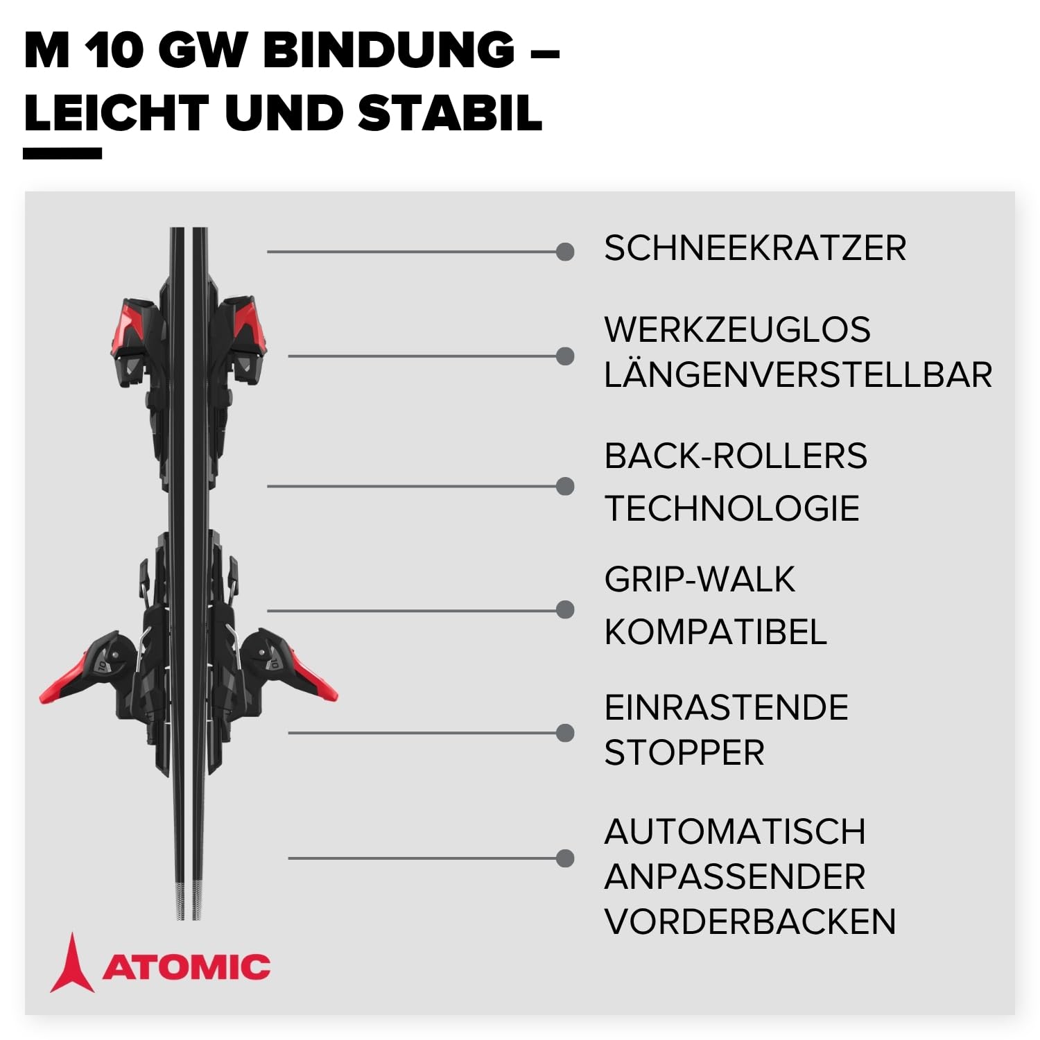 atomic-redster-sc-m-10-gw-ski-154-cm-mit-ti-stabilizer image 8