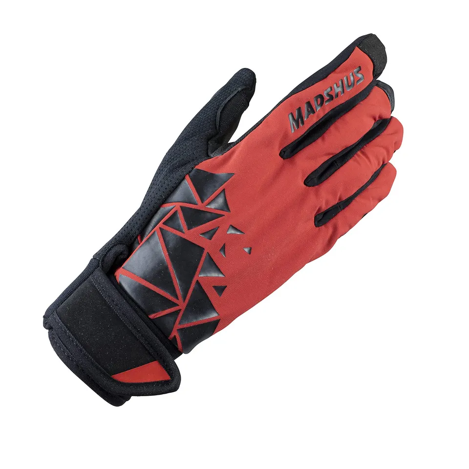 k2-madshus-race-pro-glove-langlaufhandschuhe-rot-schwarz image 1