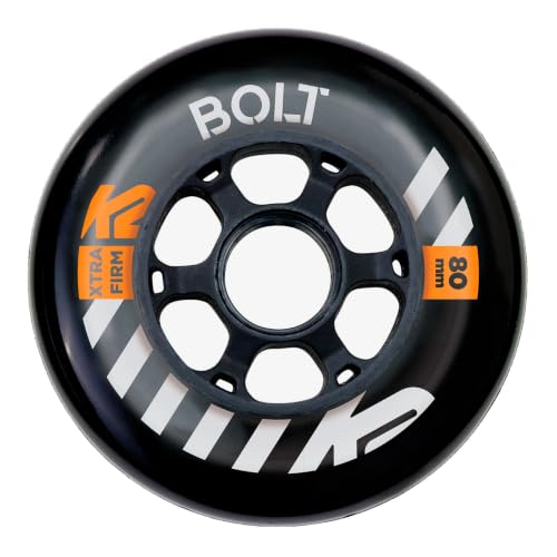 k2-urban-bolt-80mm-90a-4-wheel-pack-inline-rollen-black image 4