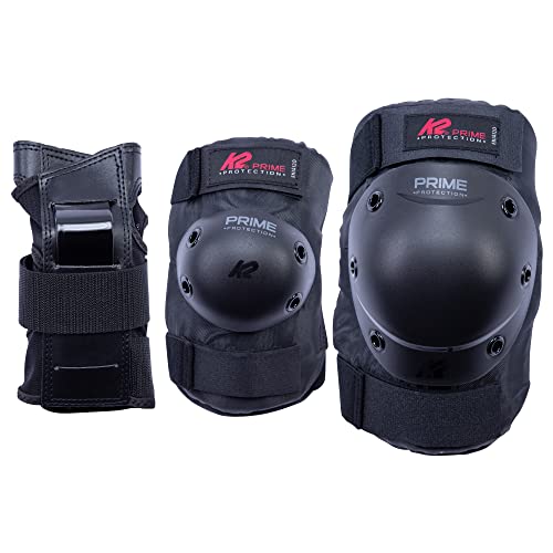 k2-prime-schonerset-2024-black-red-hand-ellenbogen-knieschoner image 6