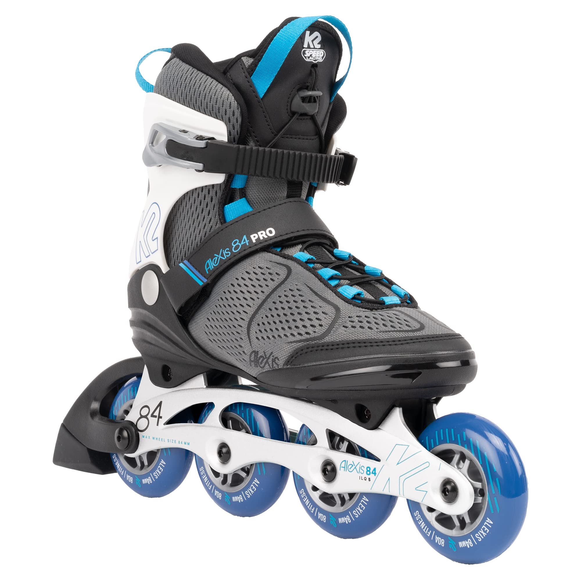k2-alexis-84-pro-damen-inline-skate-84mm-alu-schiene-speed-lacing image 1