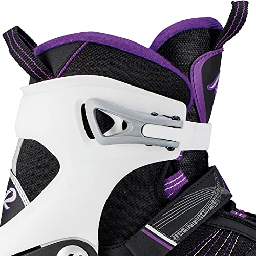 k2-damen-alexis-ice-schlittschuhe-schwarz-wei-lila-softboot image 6
