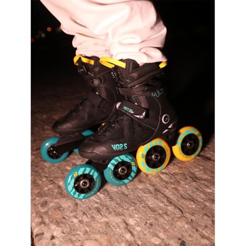 k2-vo2-s-100-x-boa-inline-skates-2025-black-blue-yellow image 7