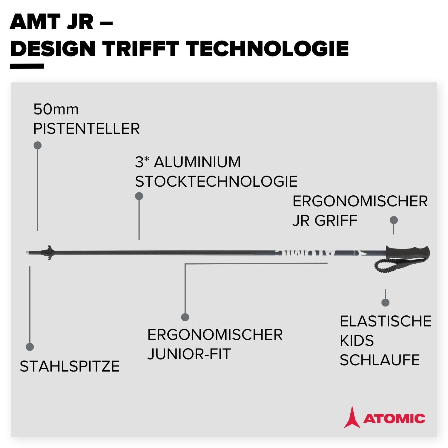 atomic-amt-jr-skist-cke-kinder-aluminium-3-stern image 2