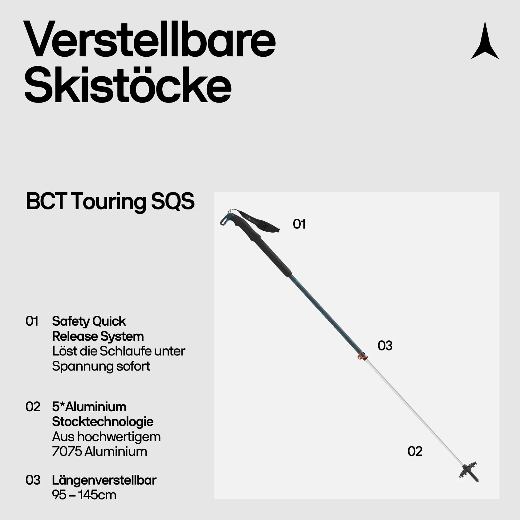 atomic-bct-touring-sqs-skitourenstock-95-145-cm-aluminium image 2