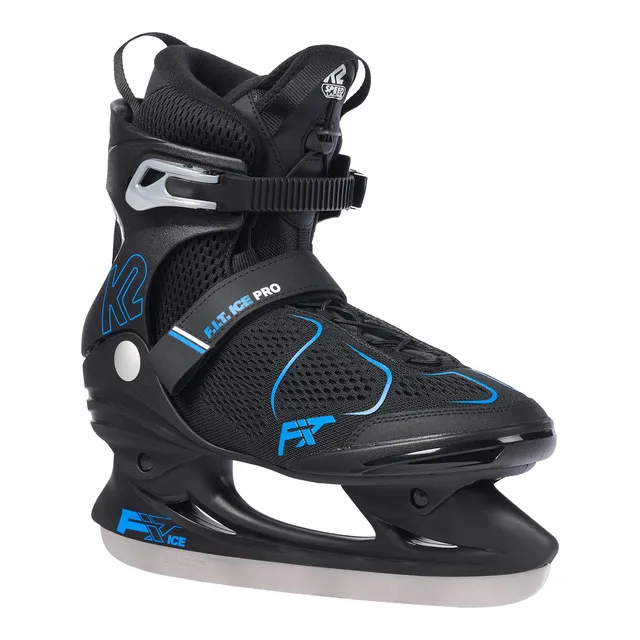 k2-fit-ice-pro-herren-schlittschuhe-schwarz-blau image 1