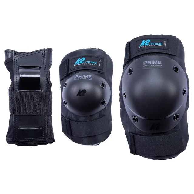k2-prime-pad-set-slim-protektoren-set-schwarz-blau image 1