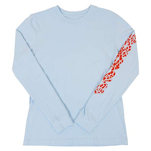 k2-chain-logo-long-sleeve-damen-blau-gr-l-langarmshirt-baumwolle image 2