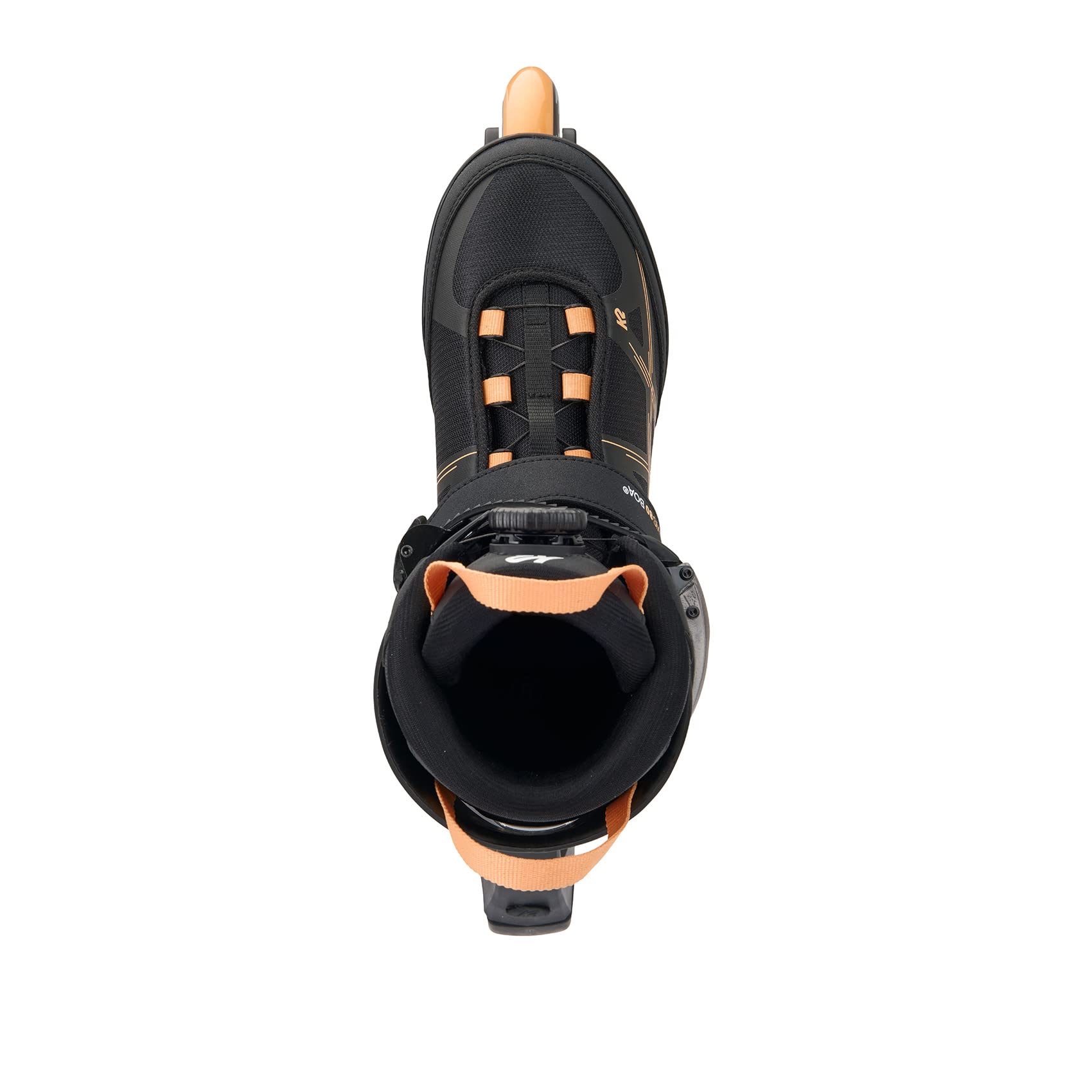 k2-alexis-80-boa-inline-skates-2025-black-peach-damen-boa-fit-system image 5