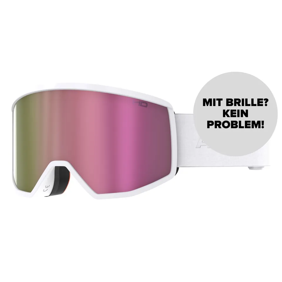 atomic-four-hd-skibrille-snowboardbrille-white image 1