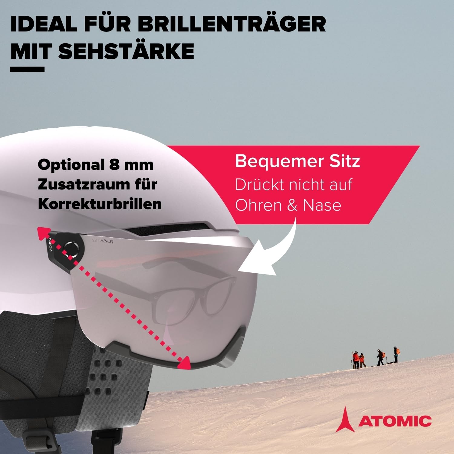 atomic-savor-visor-jr-kinder-skihelm-mit-visier-holo-core image 3