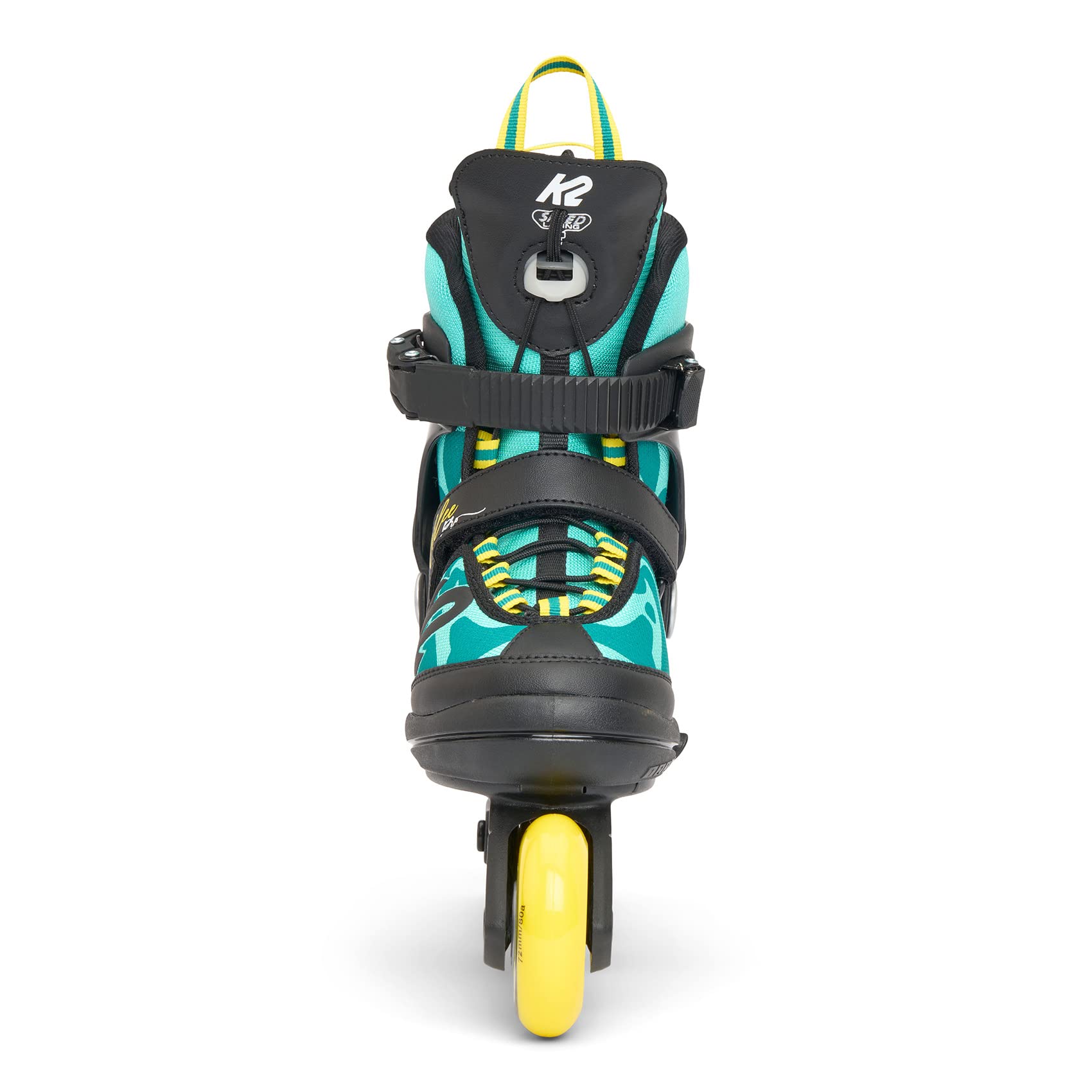 k2-marlee-pro-kinder-inline-skates-2025-green-yellow-gr-enverstellbar image 4