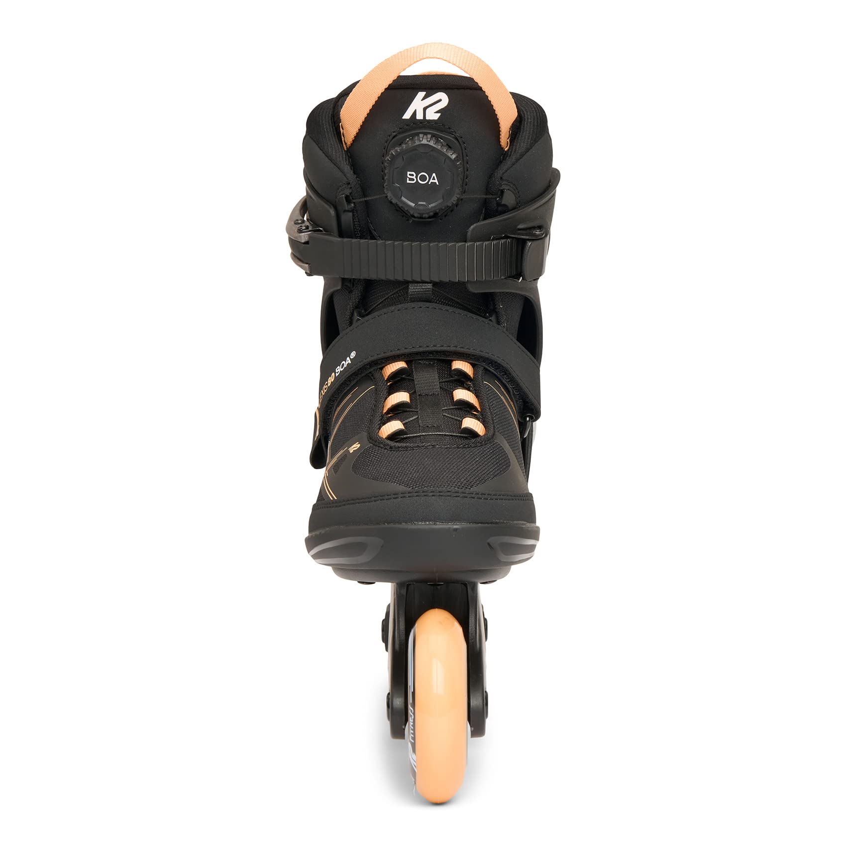 k2-alexis-80-boa-inline-skates-2025-black-peach-damen-boa-fit-system image 4
