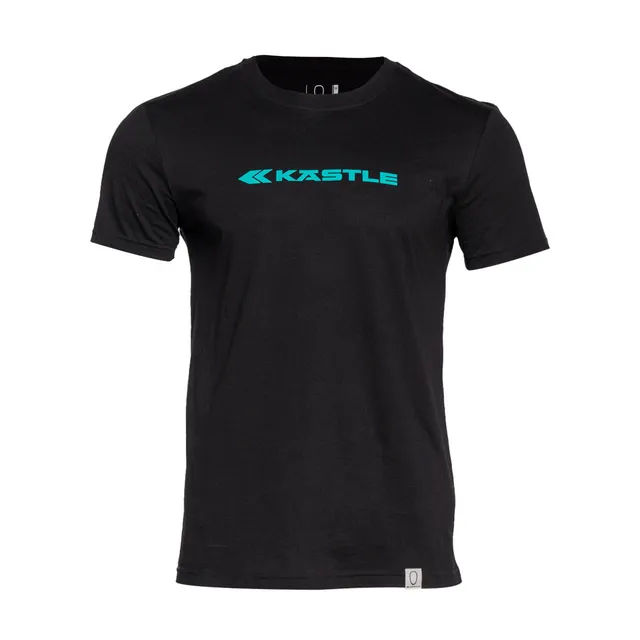 k-stle-t-shirt-logo-mint-herren-baumwoll-shirt-schwarz-mit-mint-logo image 1