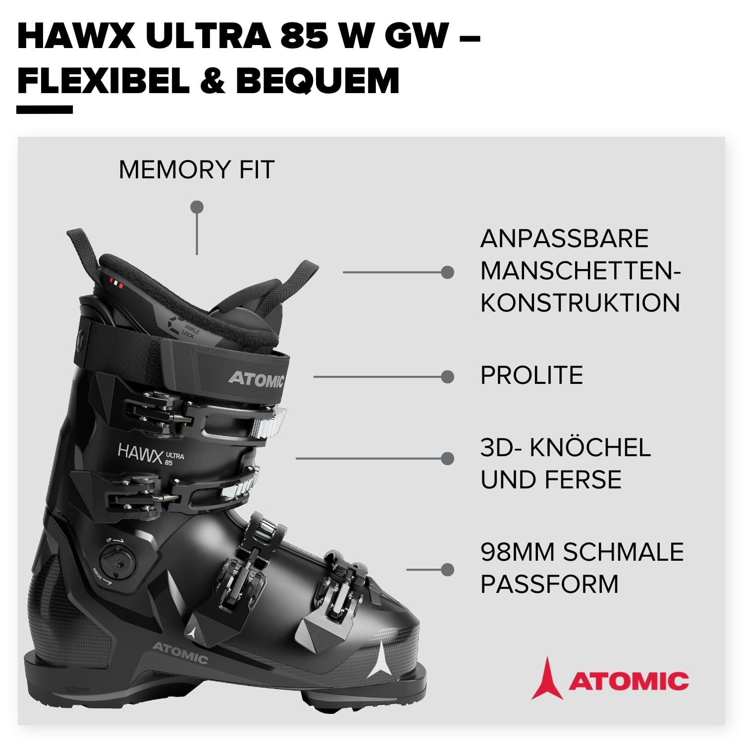 atomic-hawx-ultra-85-w-damen-skischuhe-98-mm image 2