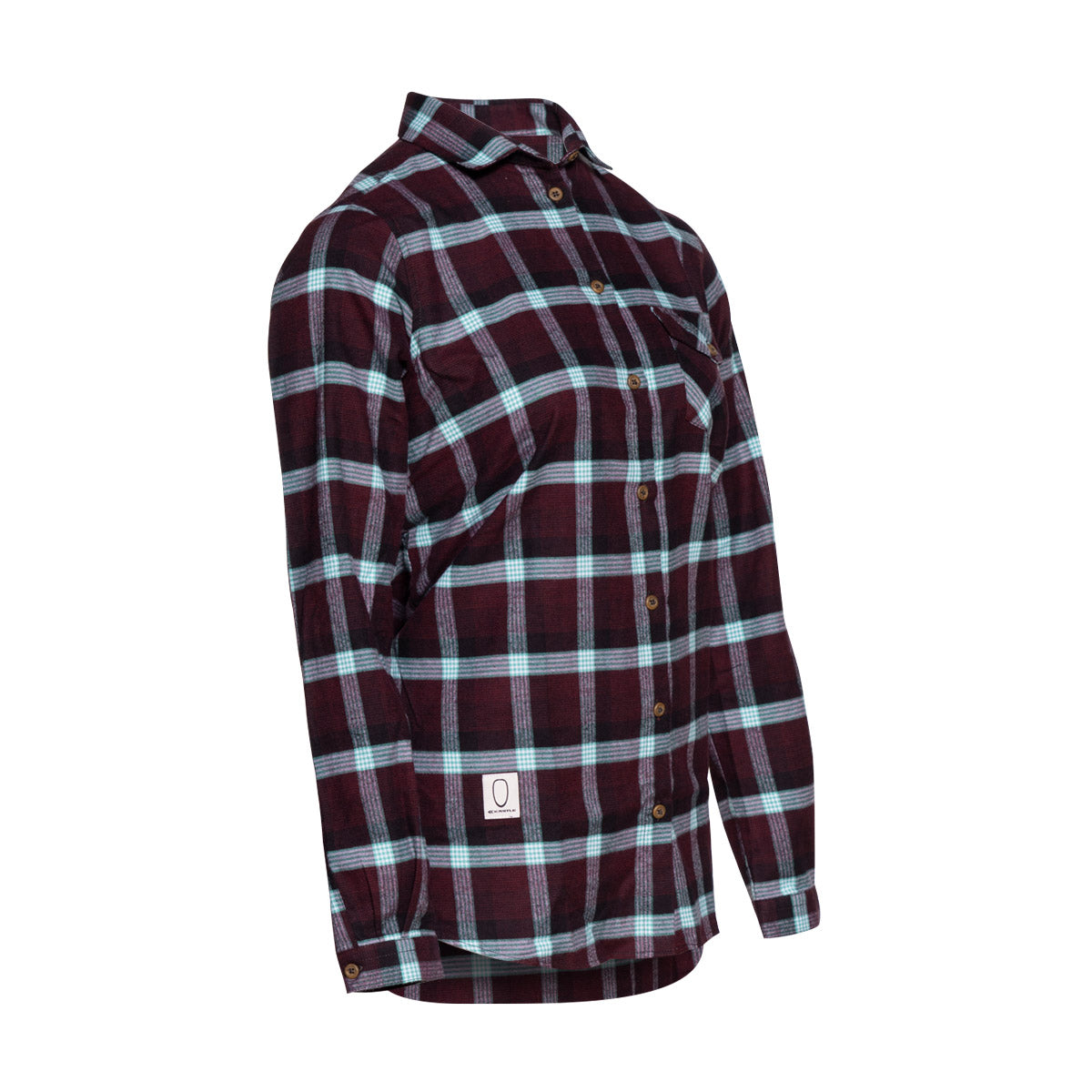k-stle-flannel-shirt-long-damen-flanellhemd image 3