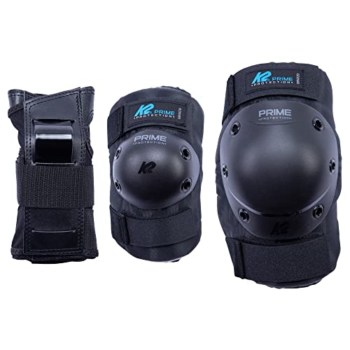 k2-prime-pad-set-slim-protektoren-set-schwarz-blau image 6