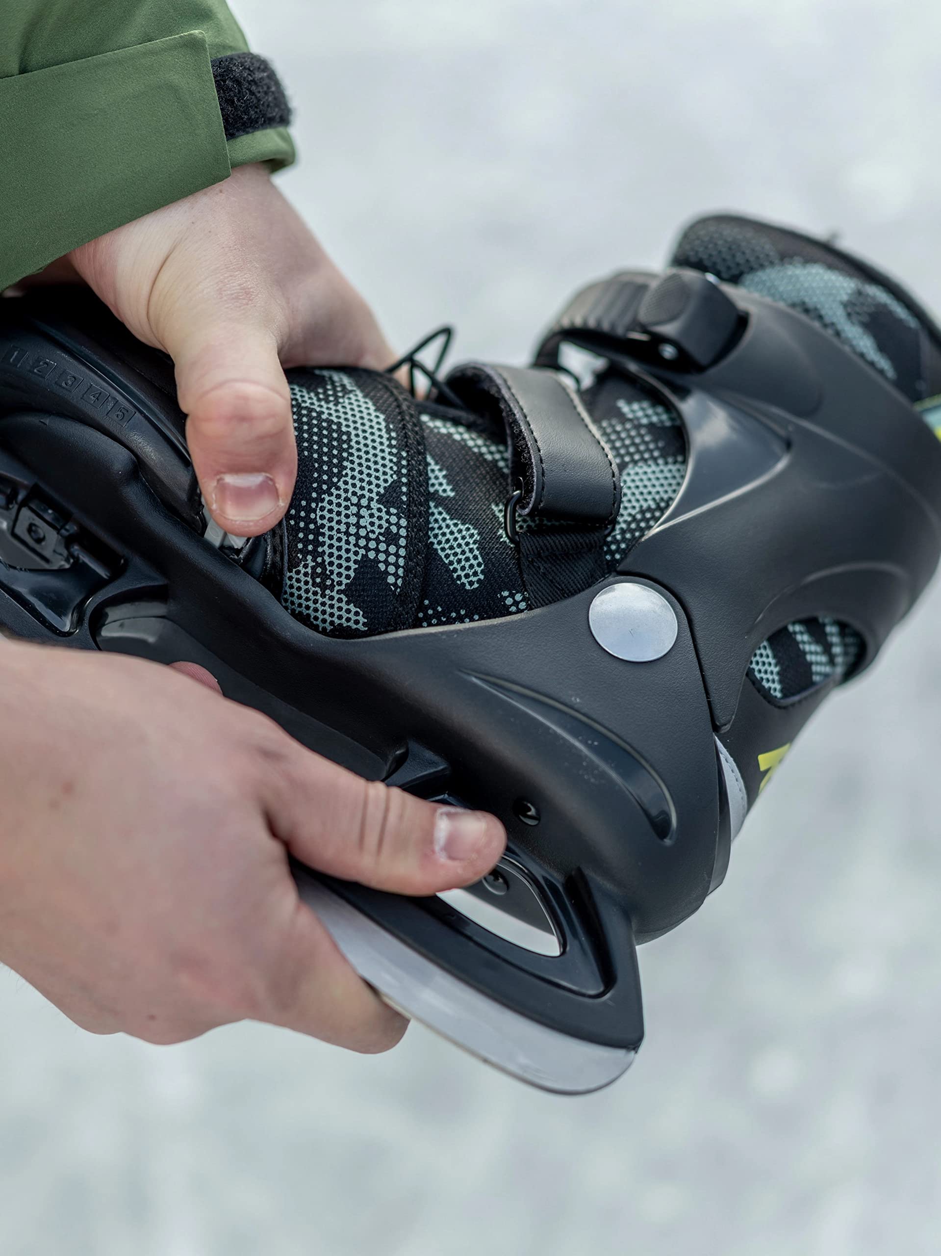 k2-raider-ice-jungen-schlittschuhe-verstellbar-edelstahl-kufe image 2