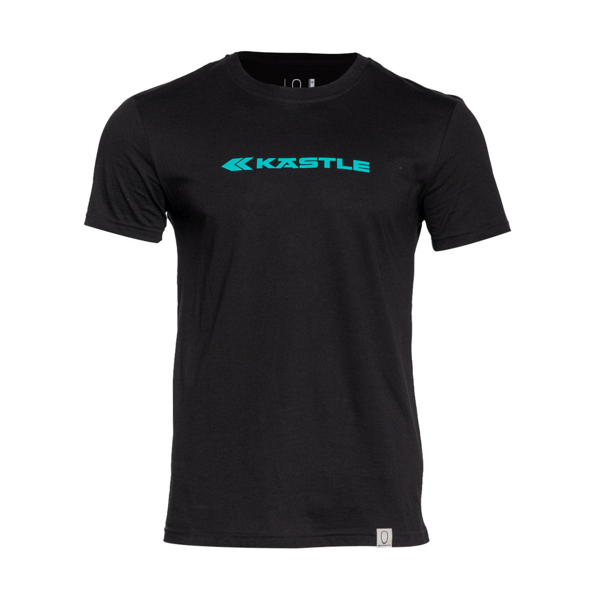 k-stle-t-shirt-logo-mint-herren-baumwoll-shirt-schwarz-mit-mint-logo image 1