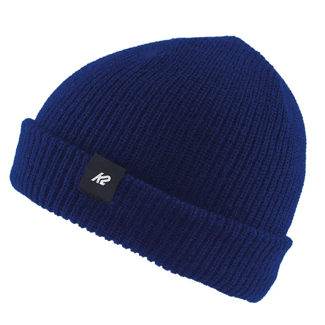k2-knit-cuff-beanie-m-tze-unisex-royalblau-einheitsgr-e-100-acryl image 1