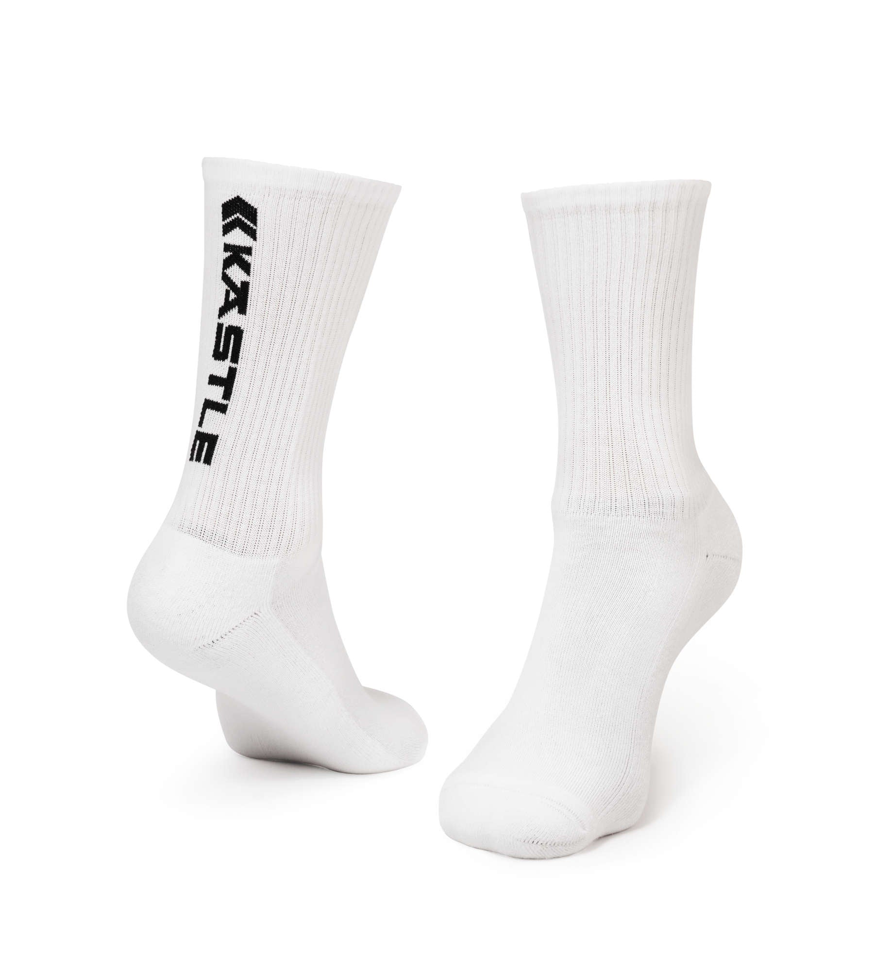 k-stle-white-socks-tennissocken-unisex image 1