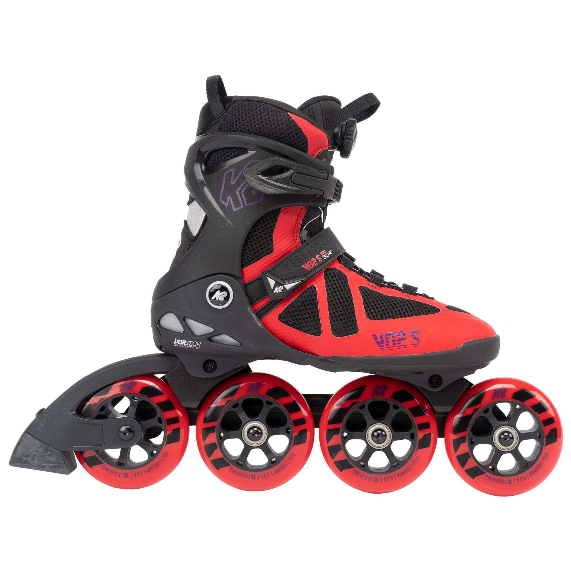 k2-vo2-s-100-boa-inline-skate-2021-black-orange-red image 3