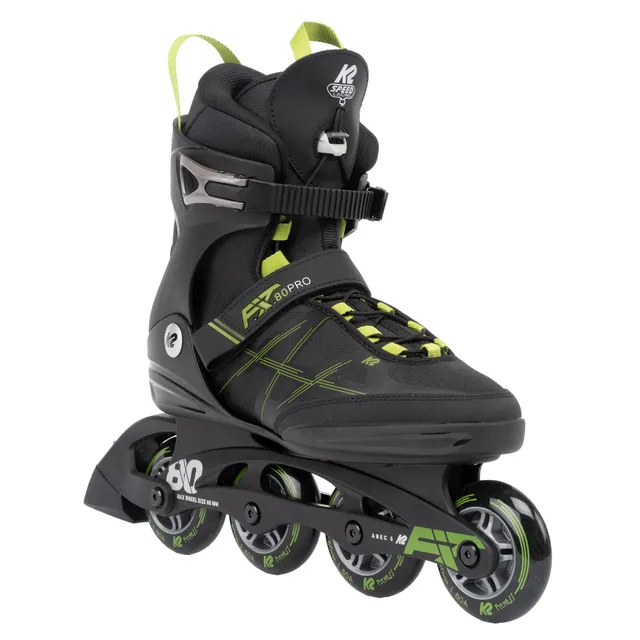 k2-f-i-t-80-pro-inline-skates-2025-black-olive-fitness-skates-mit-f-b-i-schiene image 1