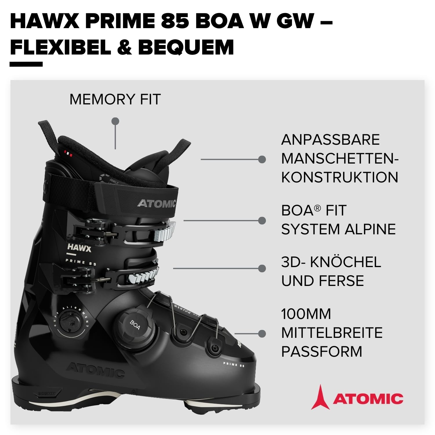 atomic-hawx-prime-85-boa-w-damen-skischuhe-100-mm-85-flex image 2