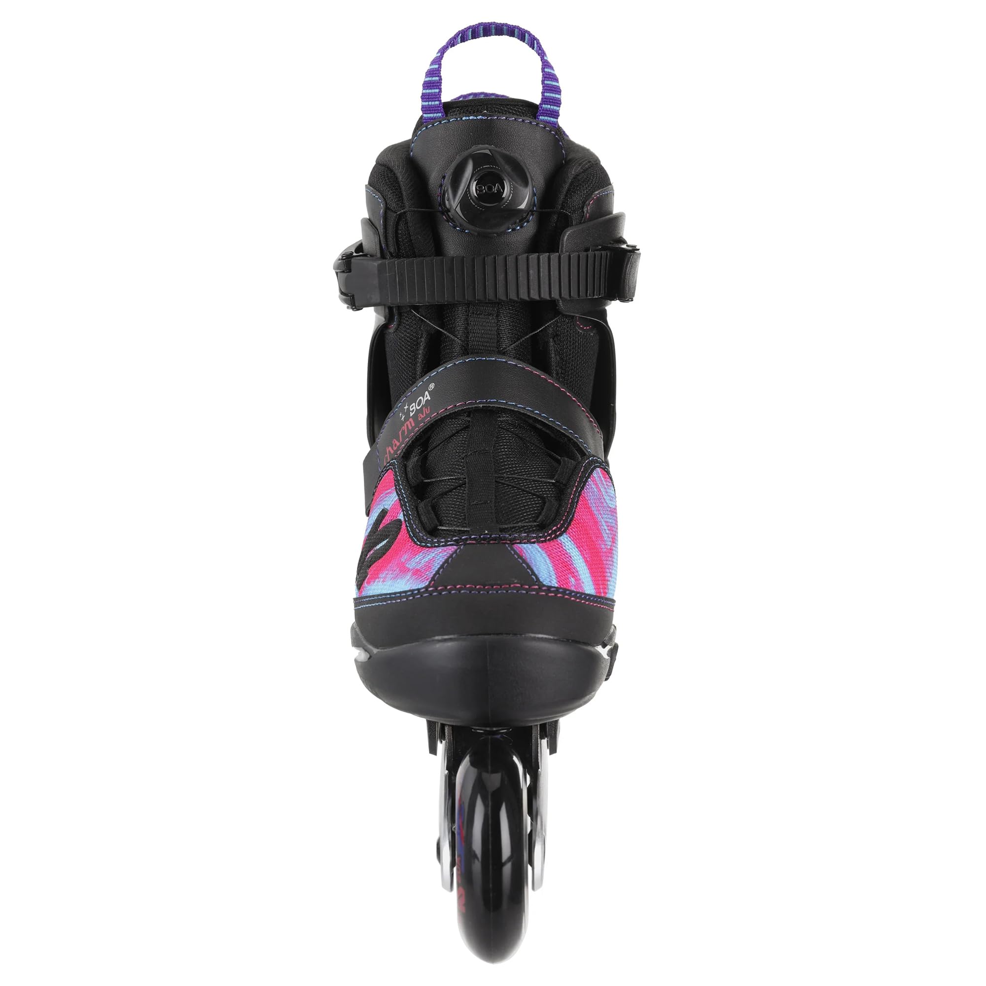 k2-charm-boa-alu-kinder-inline-skates-black-pink image 3