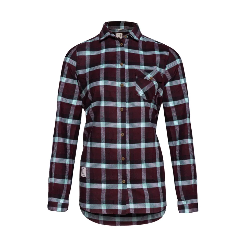 k-stle-flannel-shirt-long-damen-flanellhemd image 1