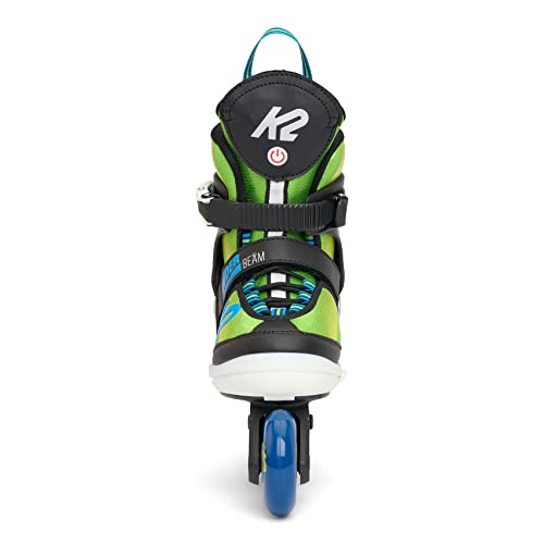 k2-raider-beam-kinder-inline-skates-2025-green-blue-mit-led image 7