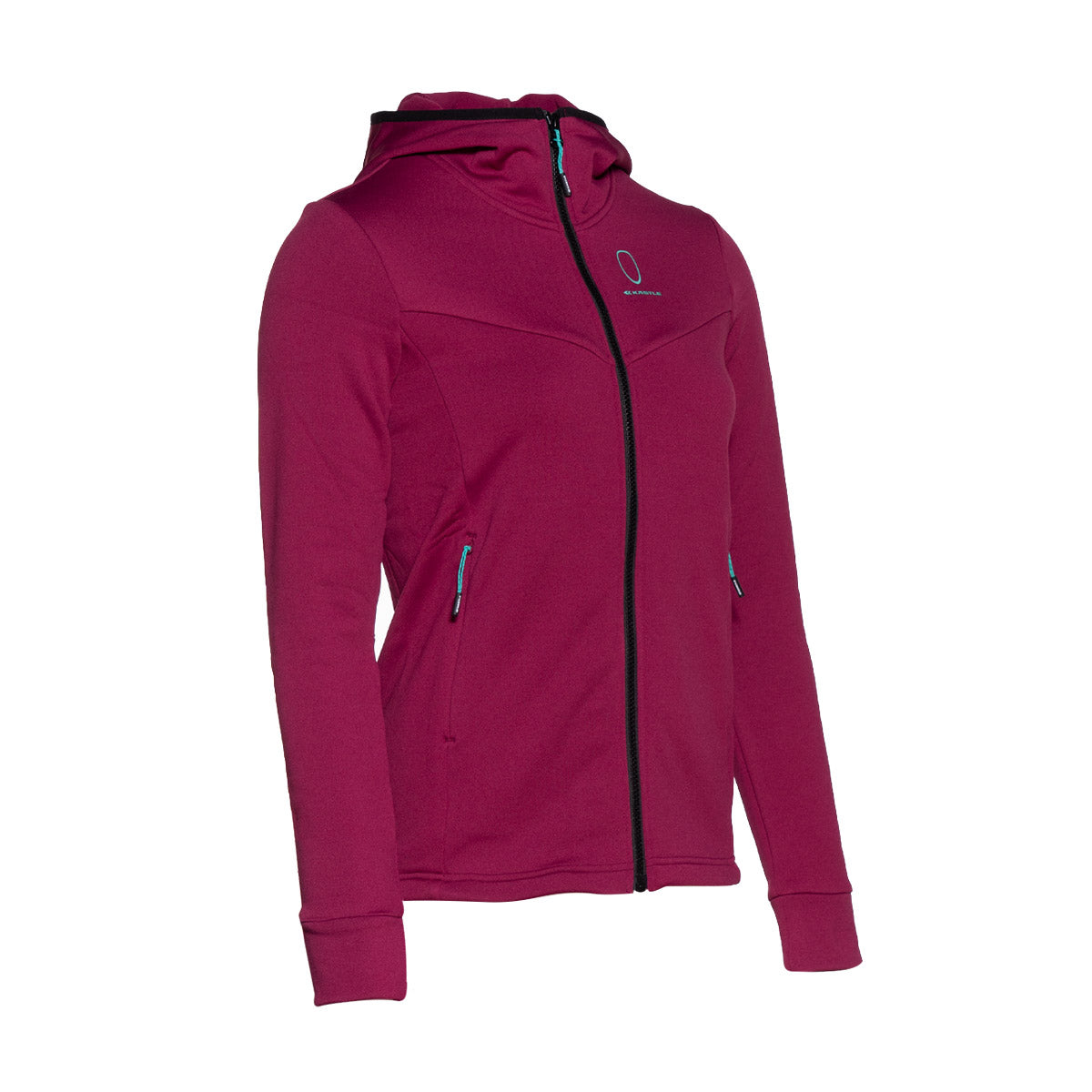 k-stle-zipper-hoody-pocket-women-kapuzenjacke image 3