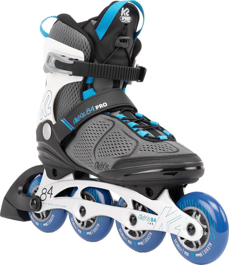 k2-alexis-84-pro-damen-inline-skate-84mm-alu-schiene-speed-lacing image 4
