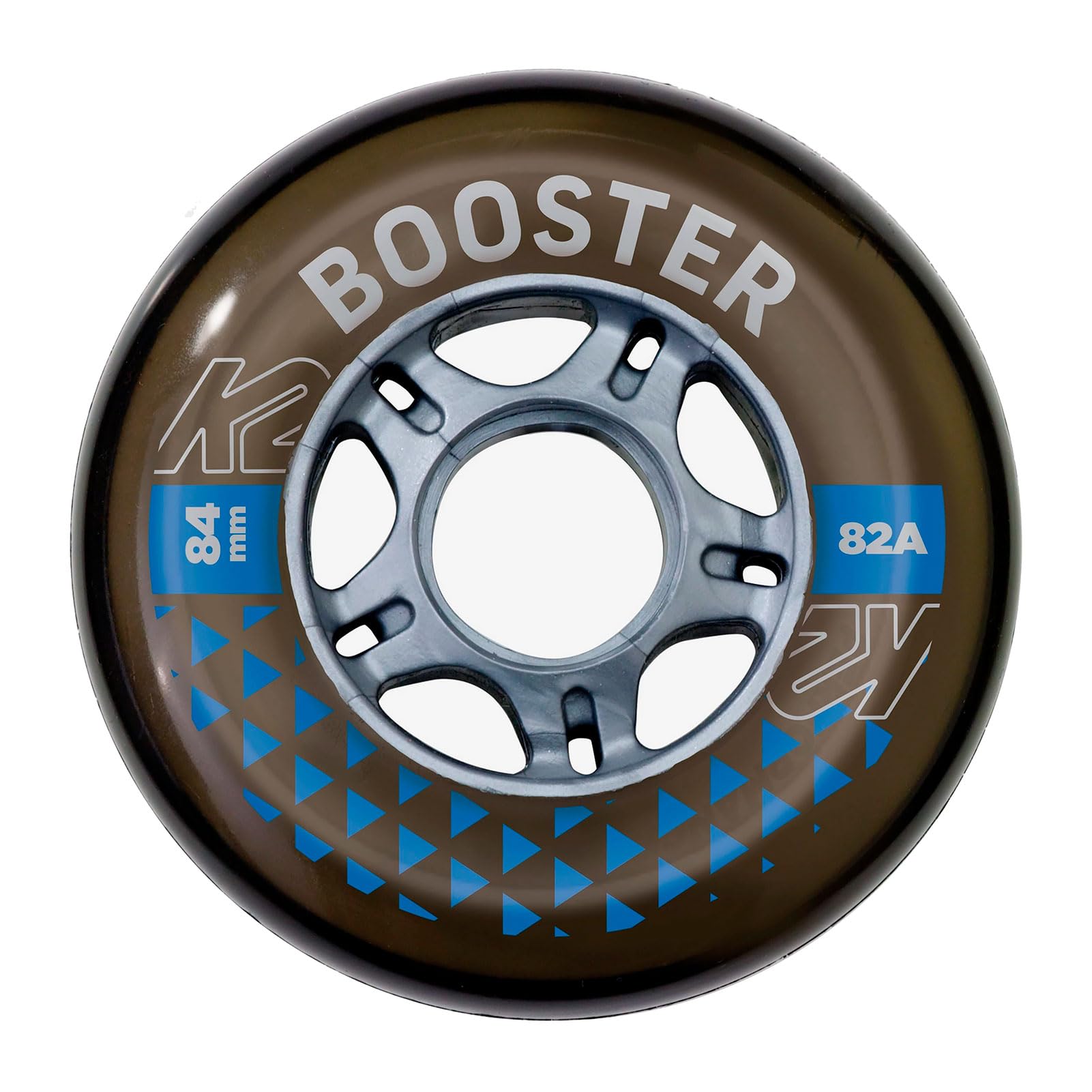 k2-booster-84-mm-82a-rollen-8er-pack-mit-ilq-7-kugellagern-schwarz image 2