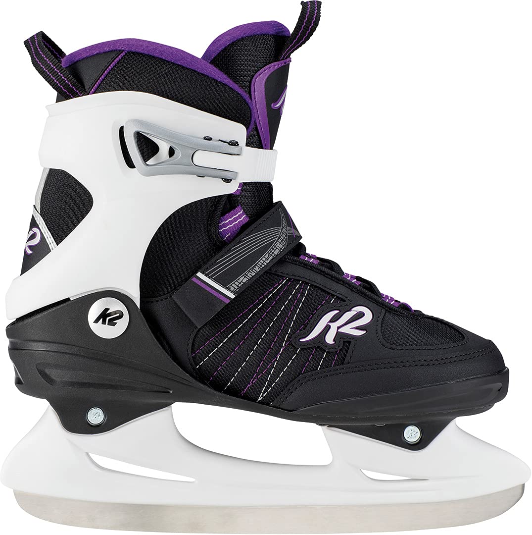 k2-damen-alexis-ice-schlittschuhe-schwarz-wei-lila-softboot image 1