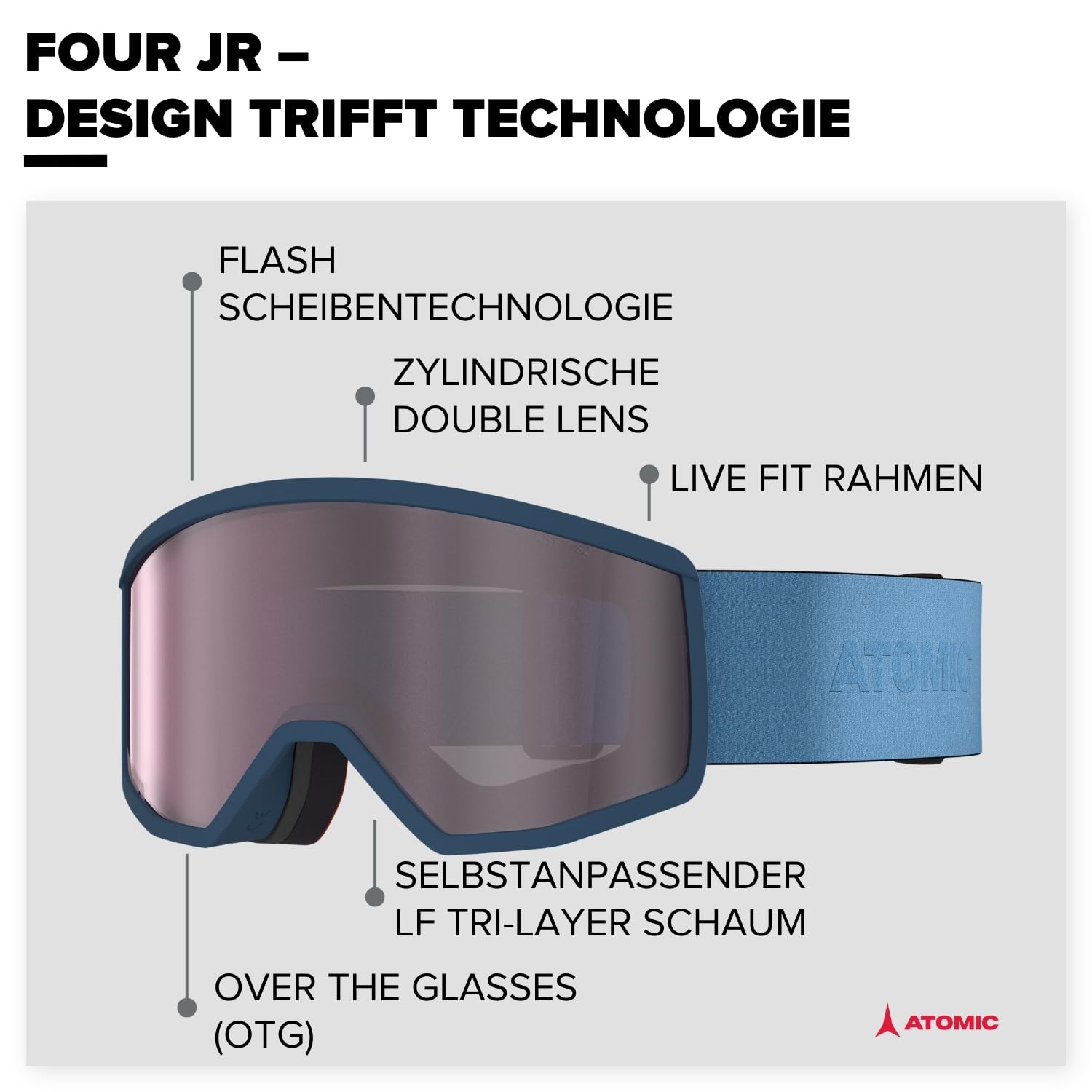 atomic-four-jr-kinder-skibrille-unisex image 2