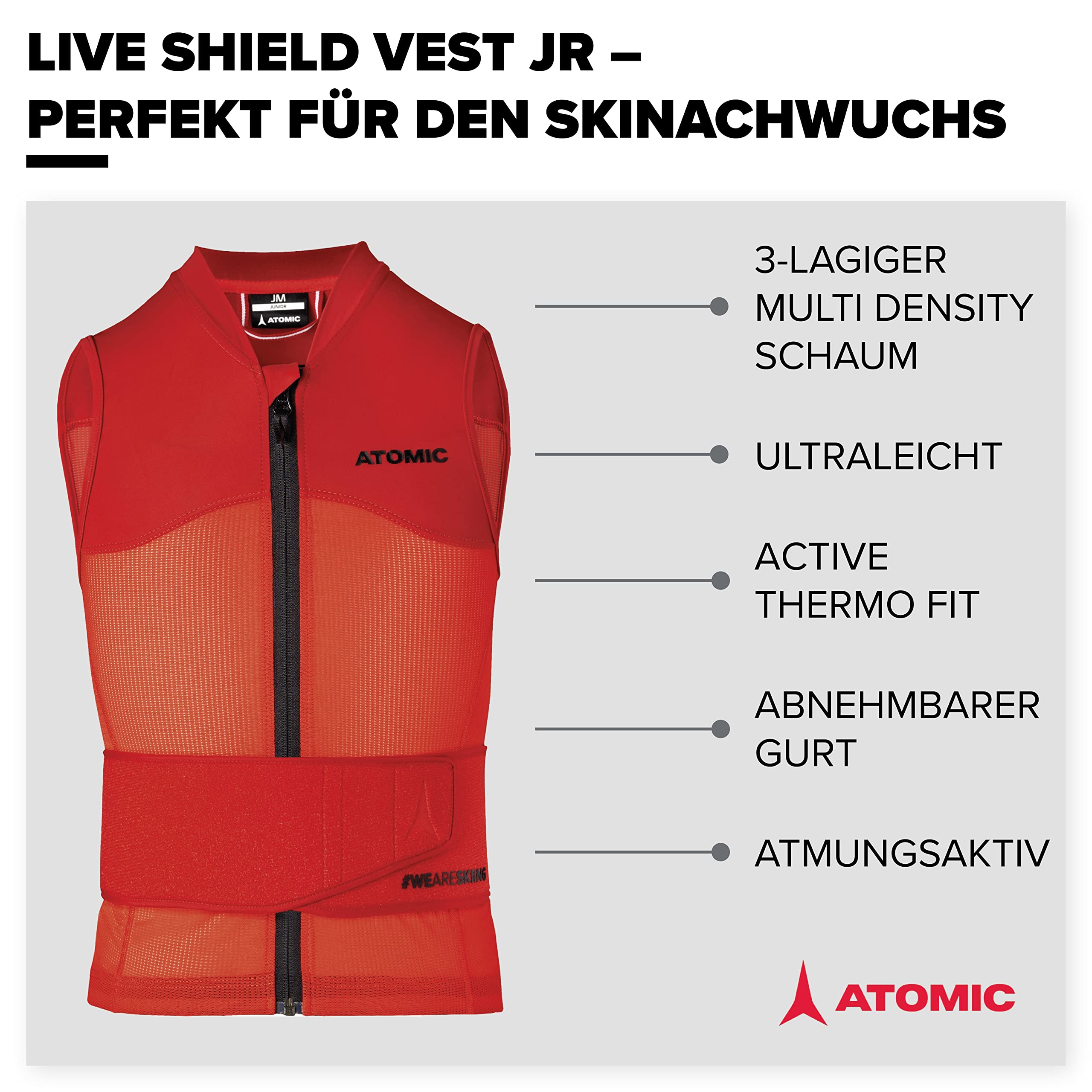 atomic-live-shield-vest-jr-kinder-ski-schutzweste-gr-s image 3
