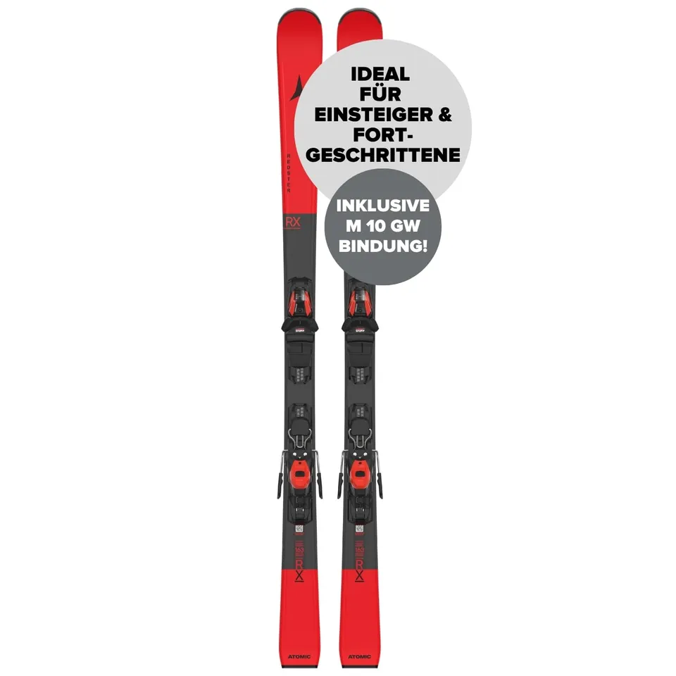 atomic-redster-rx-ski-mit-bindung-71-mm-bend-x-f-r-damen-und-herren image 1