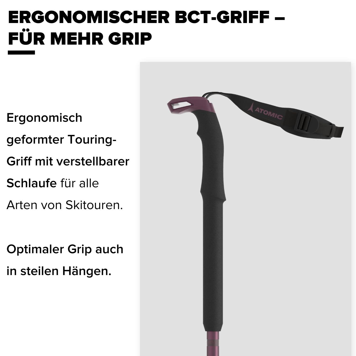 atomic-bct-touring-sqs-teleskopst-cke-80-130-cm-silver-grey image 5